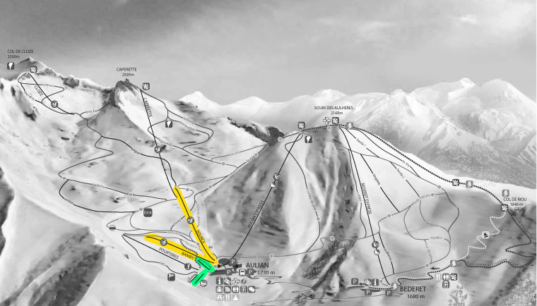 Carte flex debutant Cauterets 