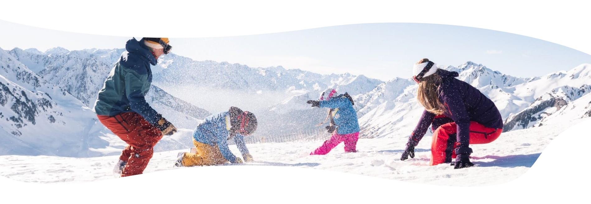 Family zone ski n'py grand tourmalet